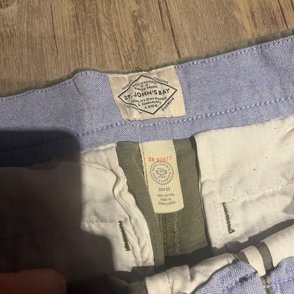 Men's Olive Green Pants - Picture 3 of 3